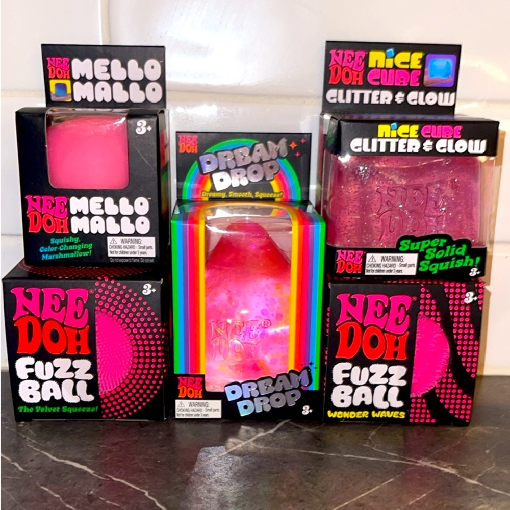 NeeDoh Pink Bundle 🩷✨